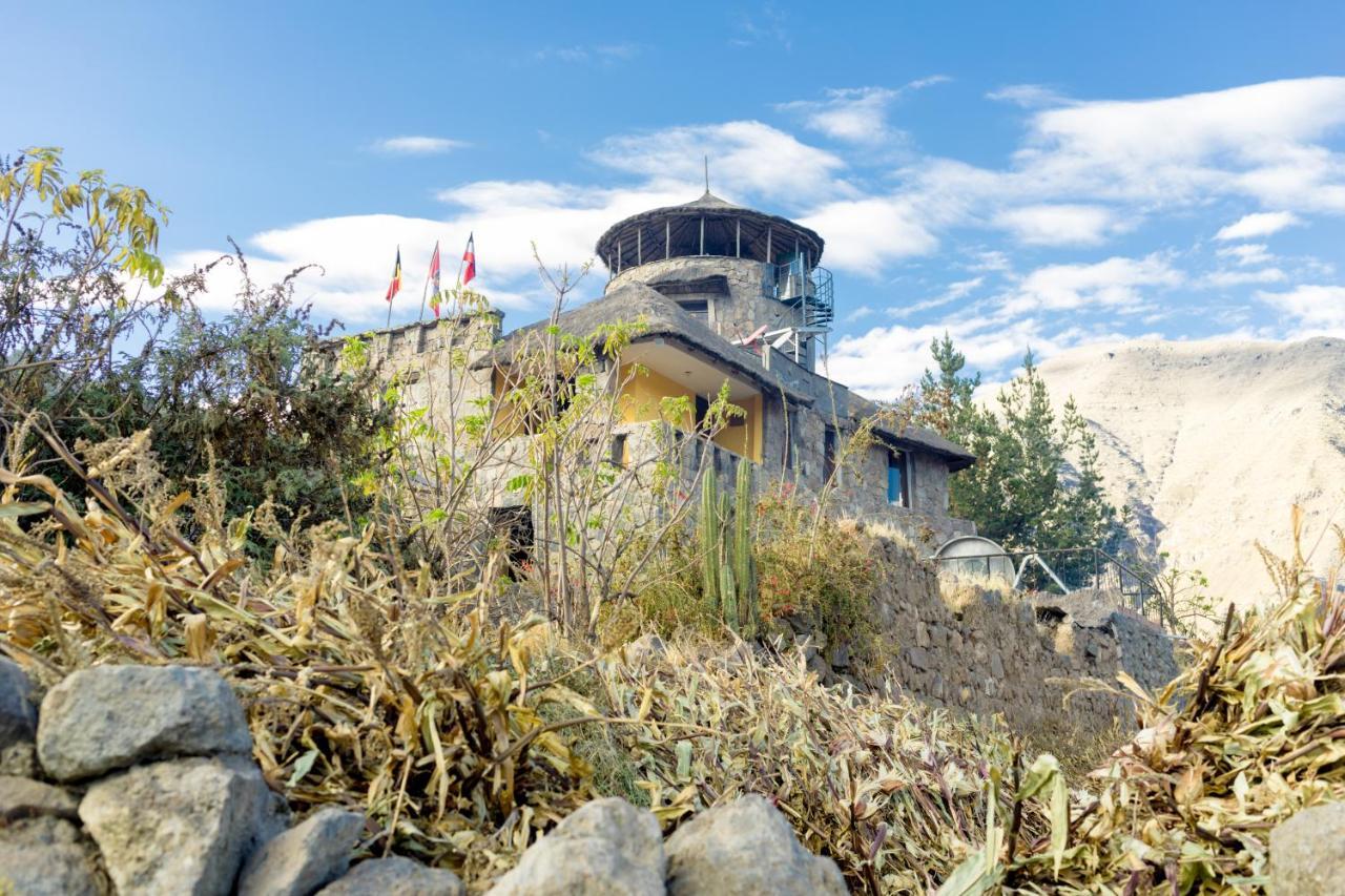 Hotel Kuntur Wassi Cabanaconde Exteriör bild